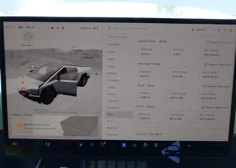 2024 Tesla Cybertruck All-Wheel Drive из США, поврежденный, VIN 7G2CEHED0RA018998